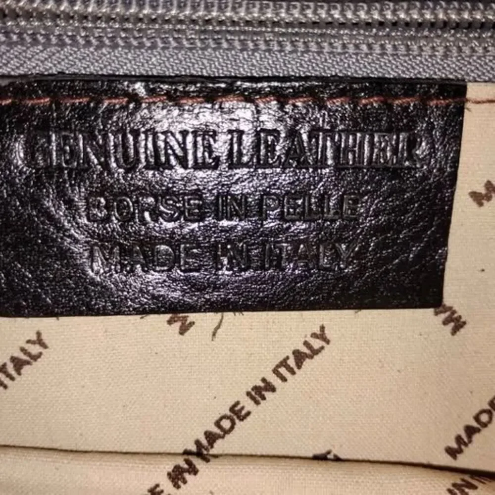 Real Italian leather bag (purchased in Italy)